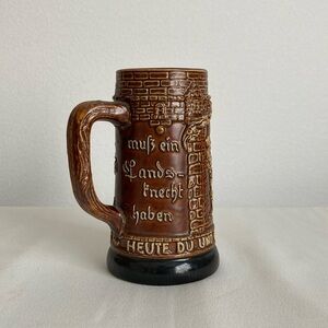 German Beer Stein